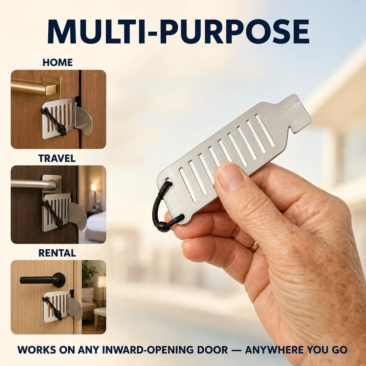 TerraBolt Portable Lock For Safe Sleep