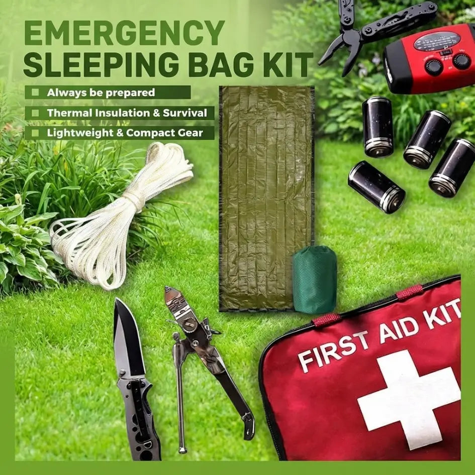 TerraShell Emergency Sleeping Bag | Thermal Survival Blanket