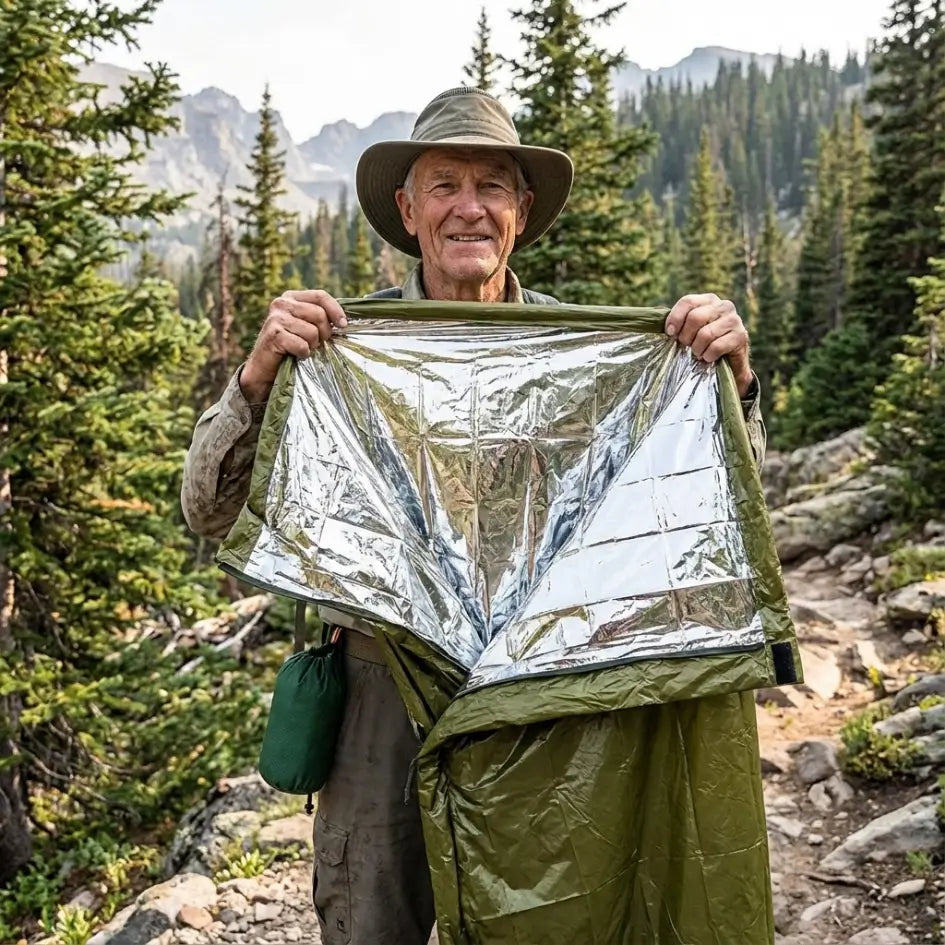 TerraShell Emergency Sleeping Bag | Thermal Survival Blanket