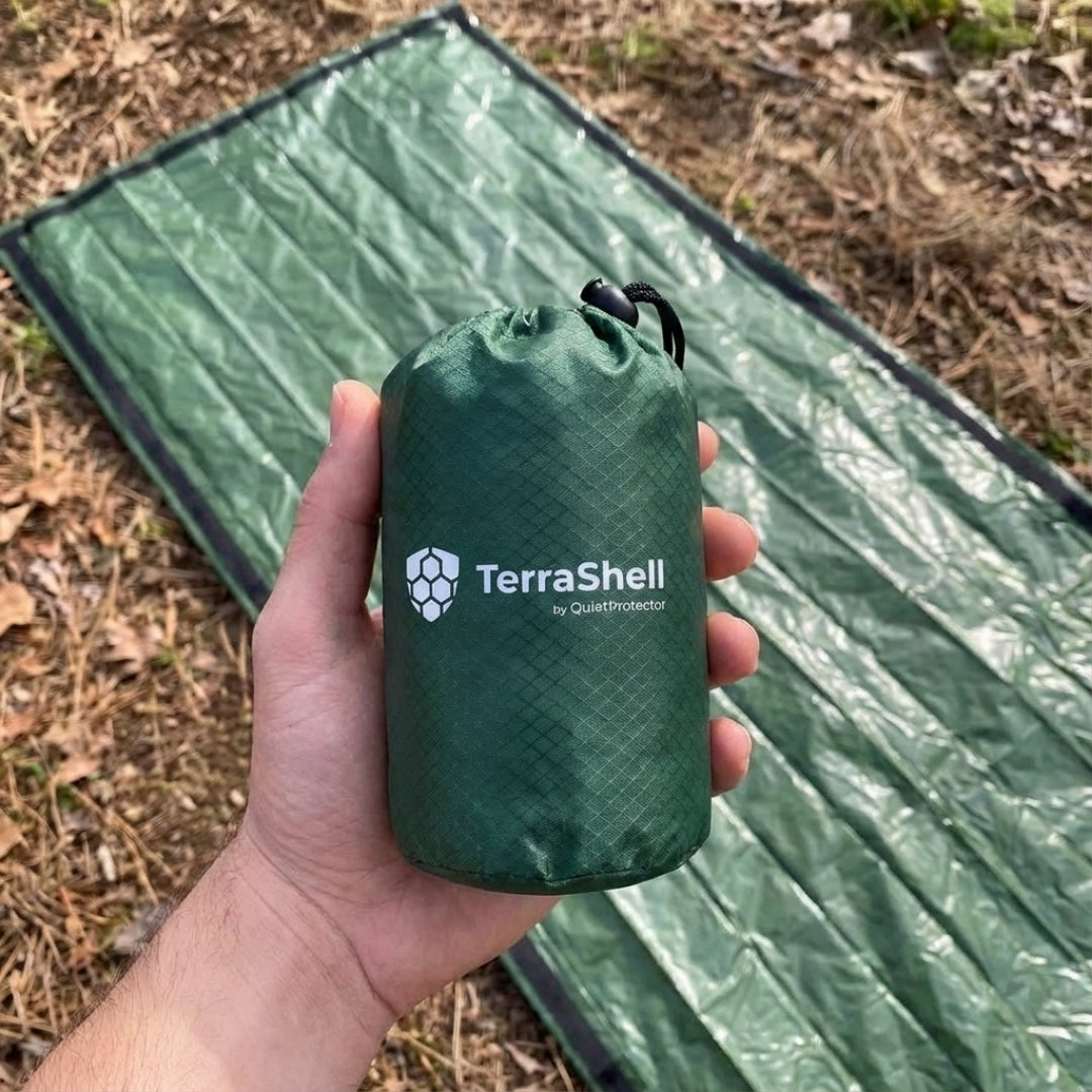 Terra Shell Mat TerraShell Emergency Sleeping Bag | Thermal Survival Blanket ...