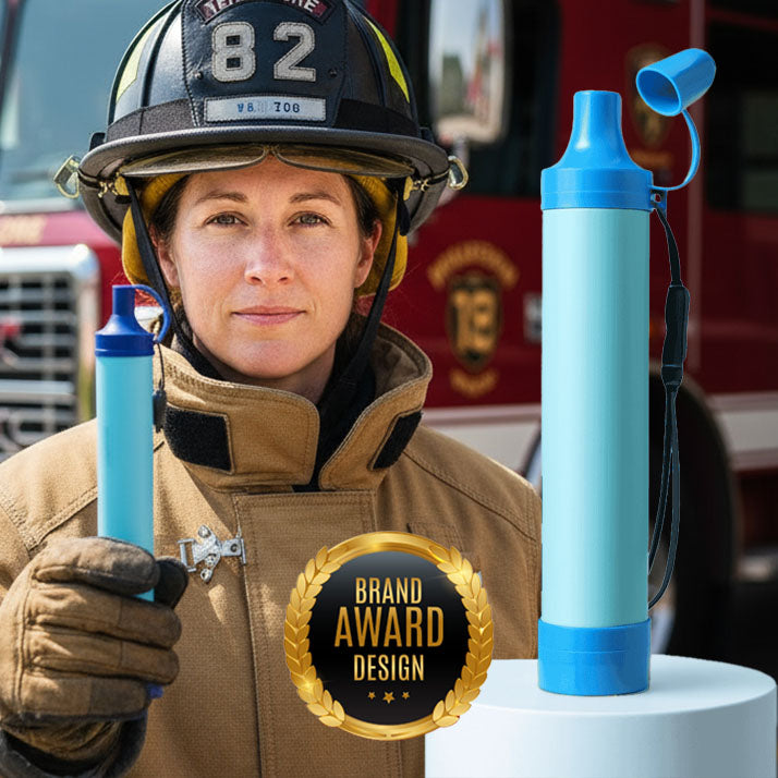 TerraPore Emergency Water Filter Straw | Survival Filtration