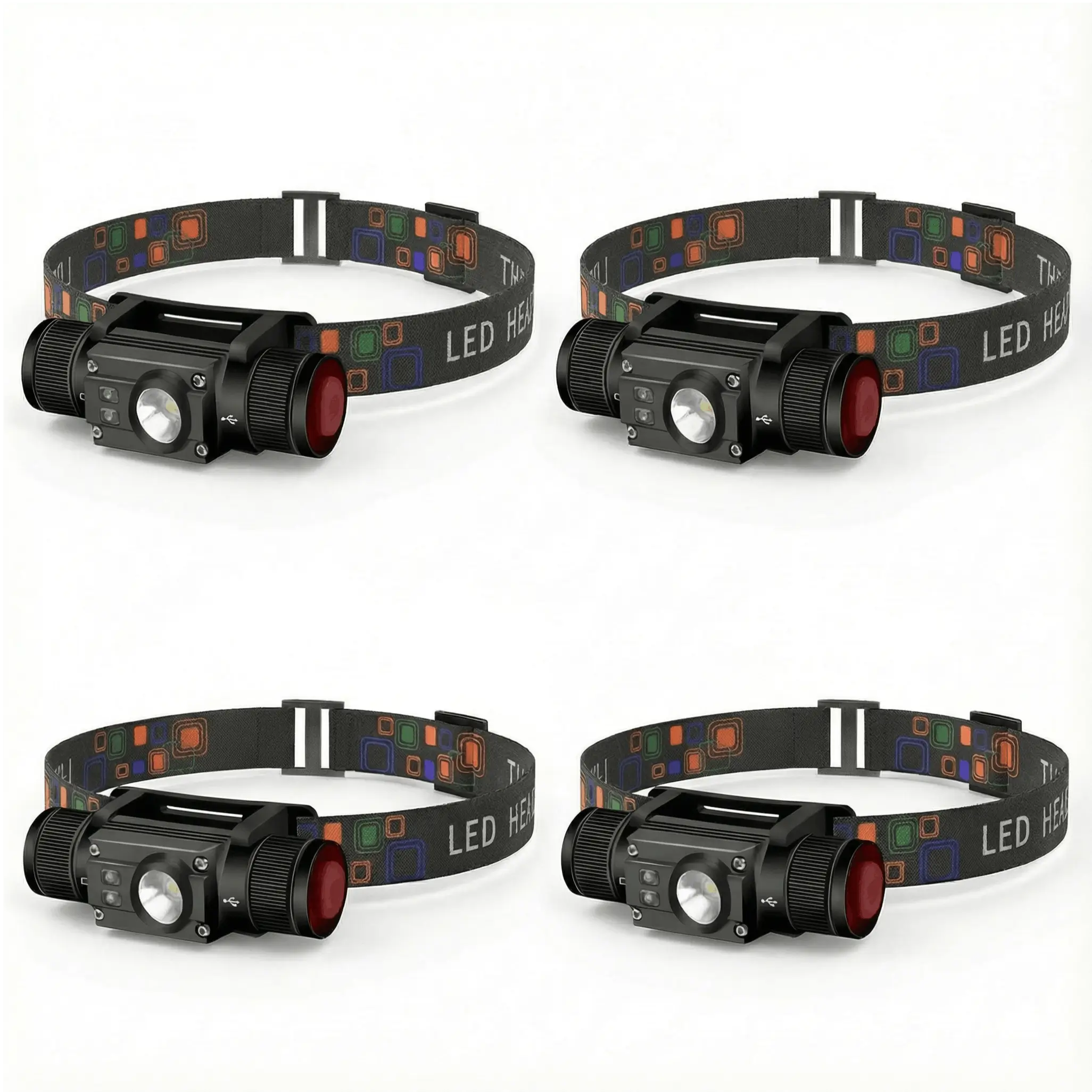 The Hands-Free Pathfinder Lights (4 headlamps)
