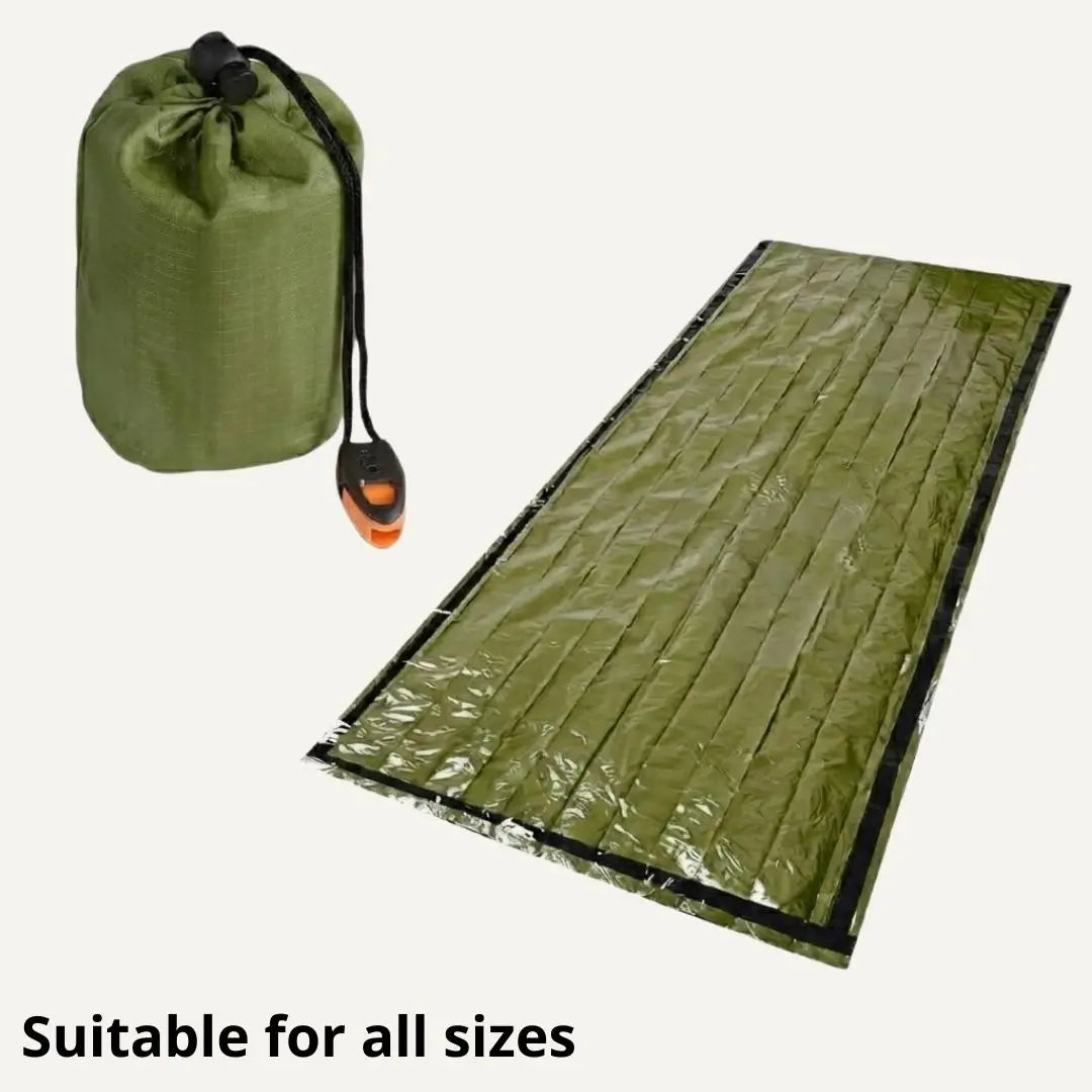 Terra Shell Mat TerraShell Emergency Sleeping Bag | Thermal Survival Blanket ...